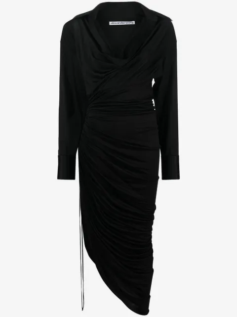 Alexander Wang asymmetric V-neck dress