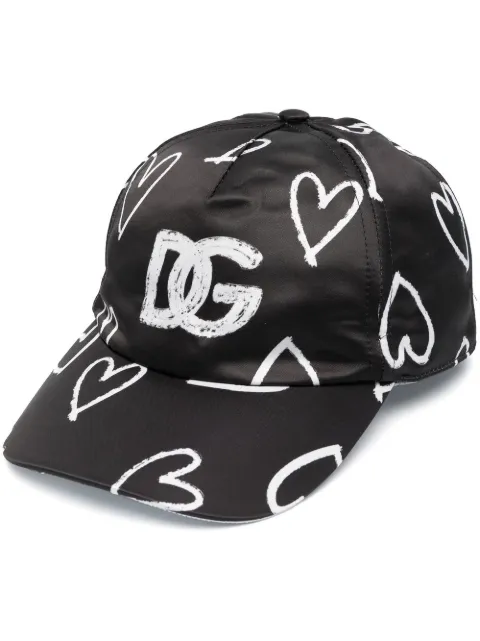 Dolce & Gabbana Boné com patch de logo