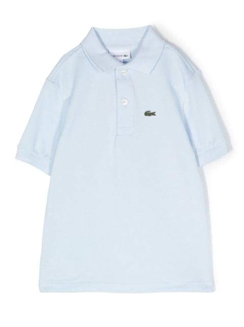 Lacoste Kids - embroidered-logo polo shirt