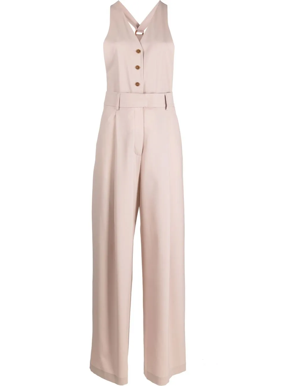 

Alysi sleeveless V-neck jumpsuit - Pink