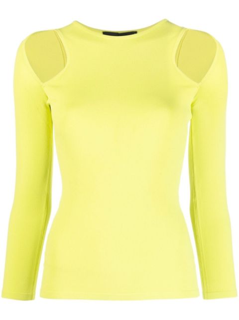 DSQUARED2 shoulder cut-out knit top Women