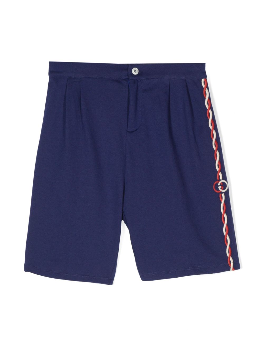 Gucci Kids Interlocking G shorts - Blue