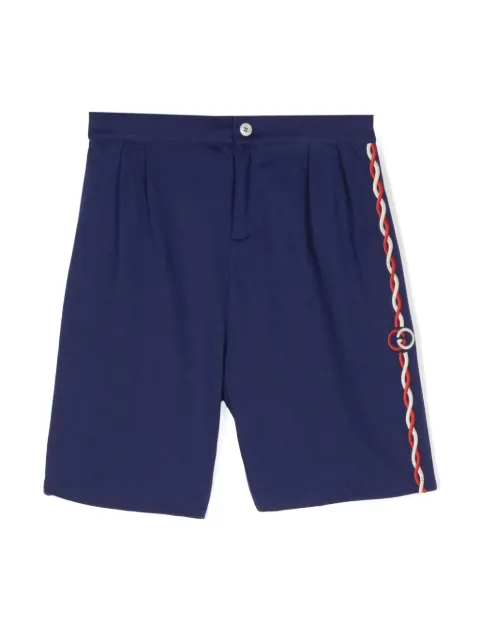 Gucci Kids Interlocking G shorts
