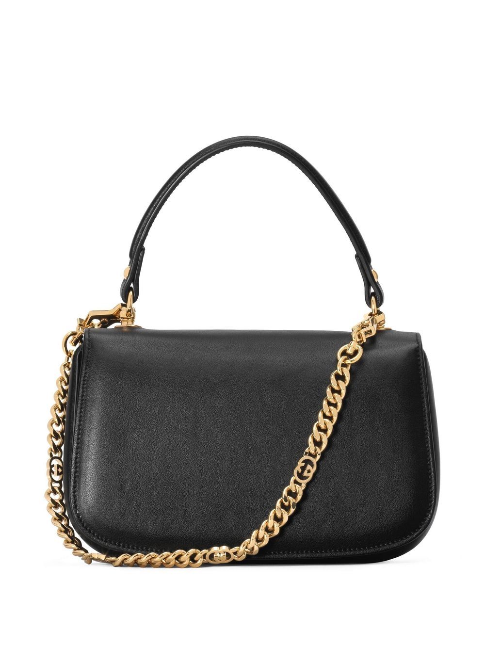 Shop Gucci Blondie Top-handle Bag In Schwarz