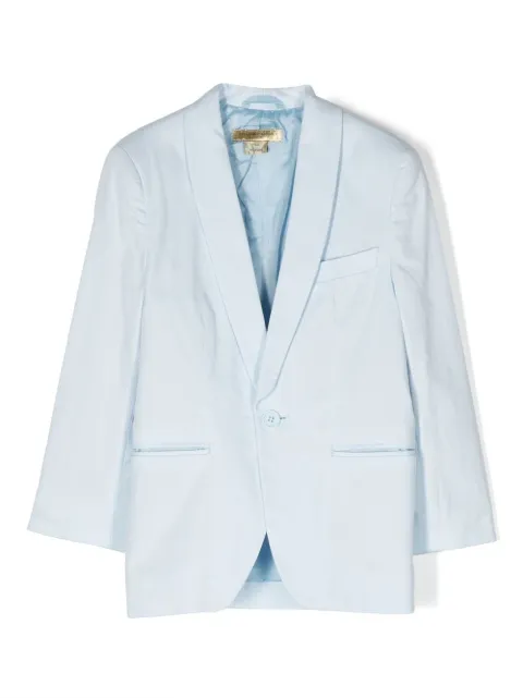 Stella McCartney Kids single-breasted cotton blazer