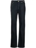 Michael Michael Kors straight-leg chain-detail jeans - Blue