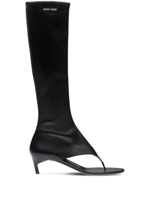 Isabel Marant Donatee Low Heels Ankle Boots In Black Leather