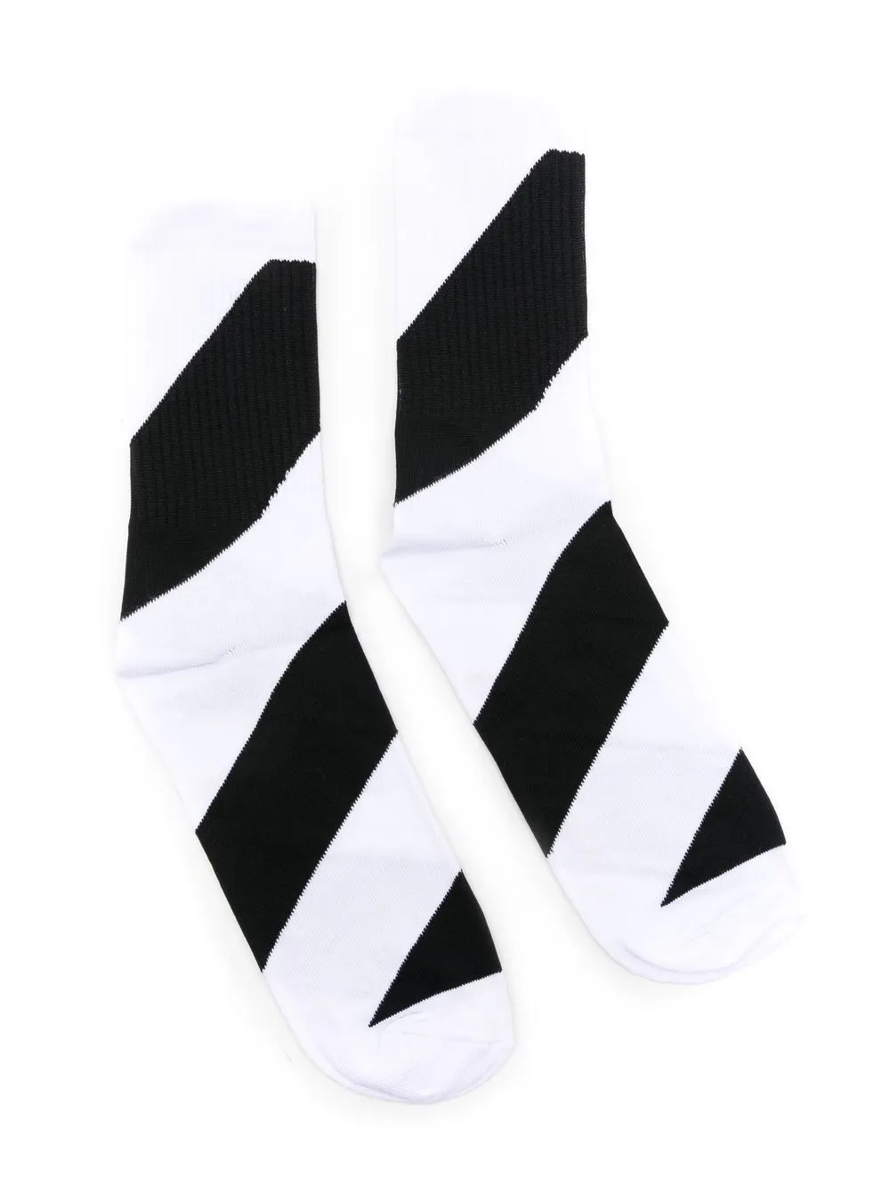 Herchcovitch; Alexandre Par de meias color block | Preto | Image 1