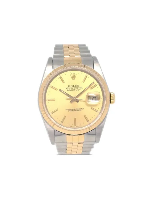 Rolex montre Datejust Oyster Perpetual 35 mm pre-owned (1988)