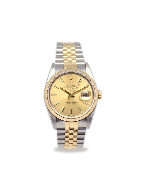 Rolex reloj Oyster Perpetual Datejust de 35mm 1991 pre-owned