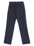Il Gufo elasticated-waist trousers - Blue