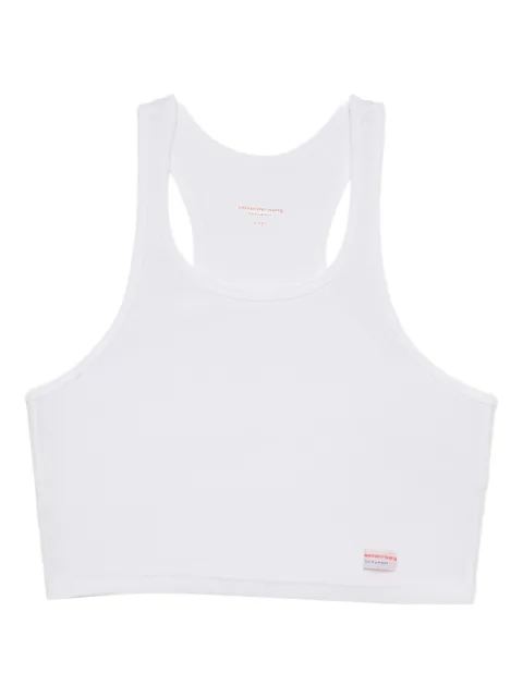 Alexander Wang Cropped Racerback tank