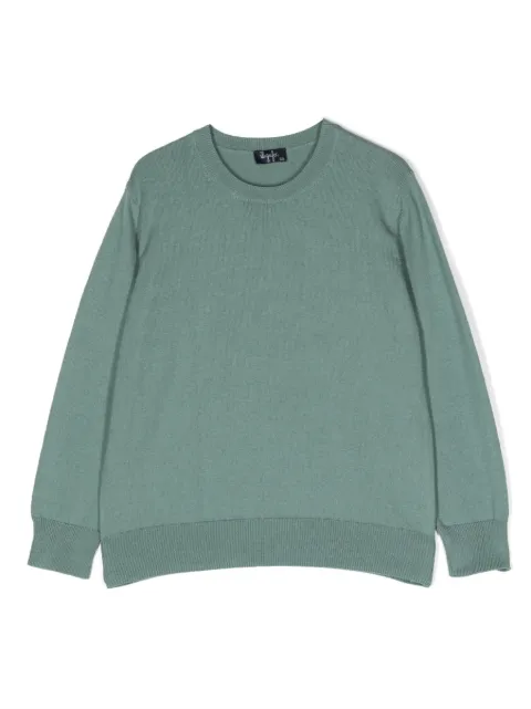 Il Gufo round-neck cotton jumper
