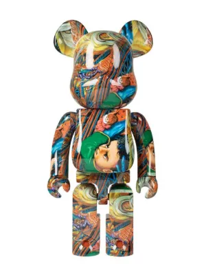 MEDICOM TOY x Pushead BE@RBRICK 400% フィギュア | グリーン