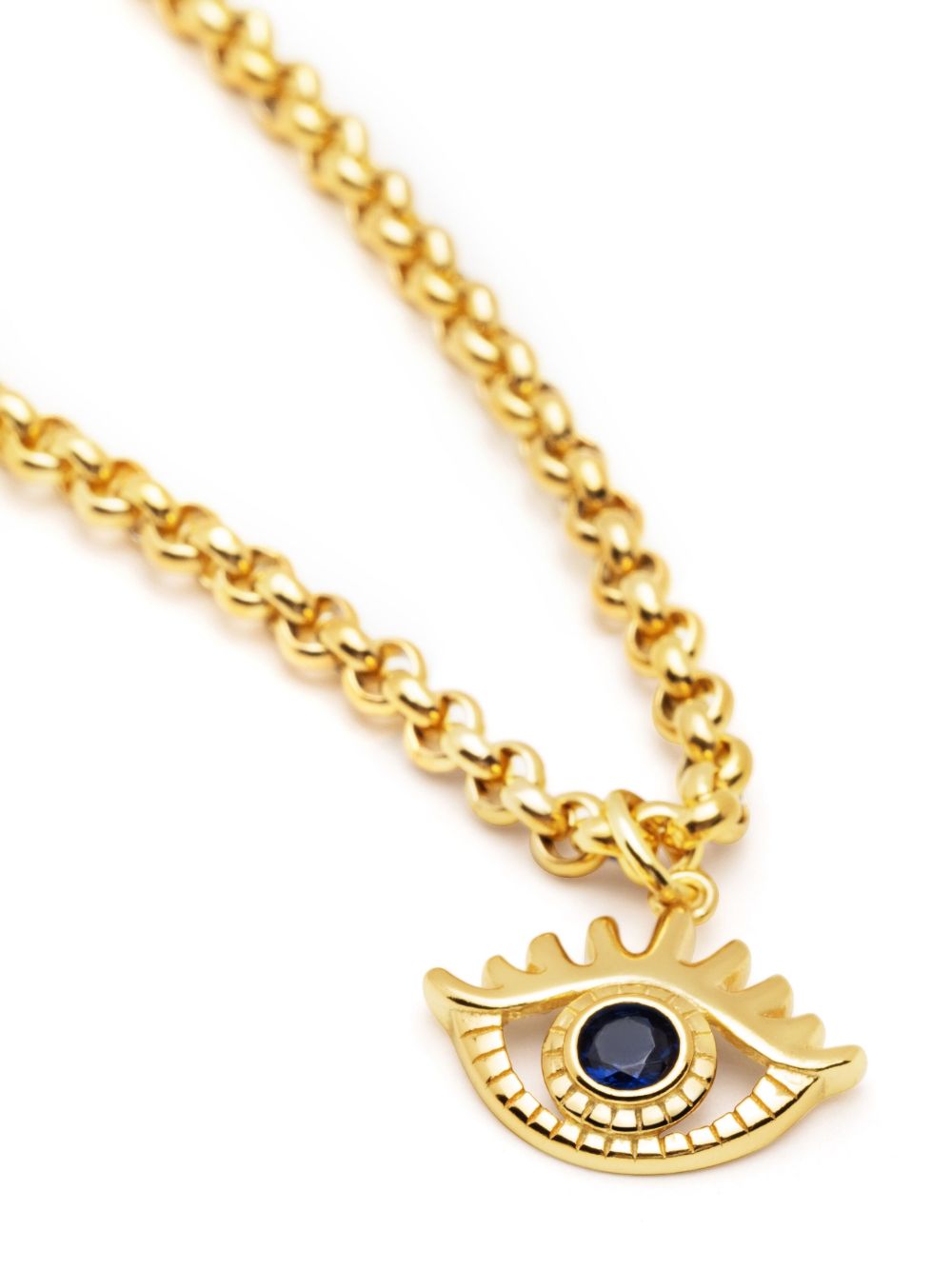 Necklace with store an eye