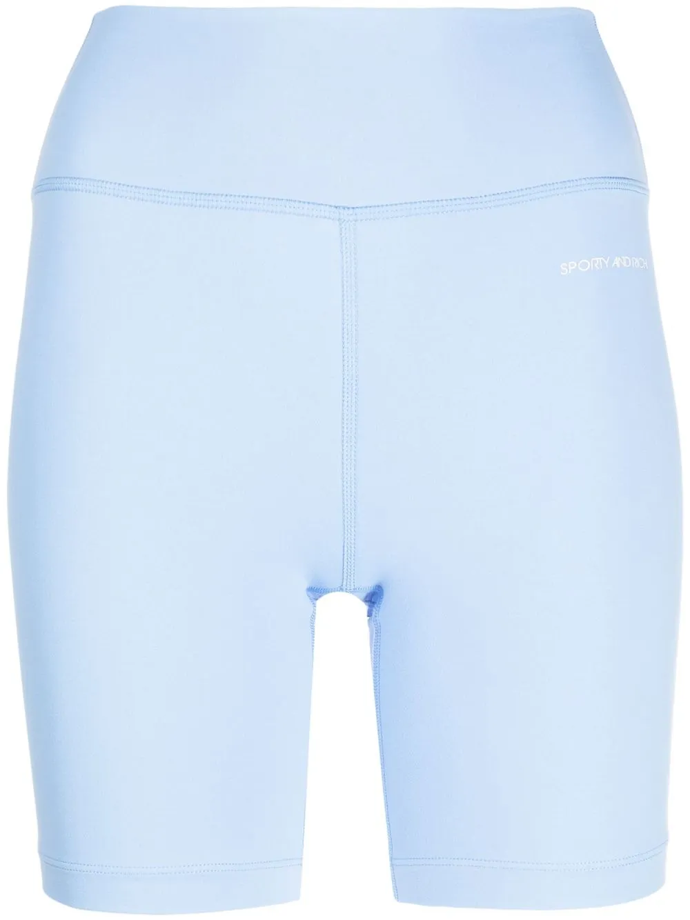 

Sporty & Rich high-waisted cycling shorts - Blue