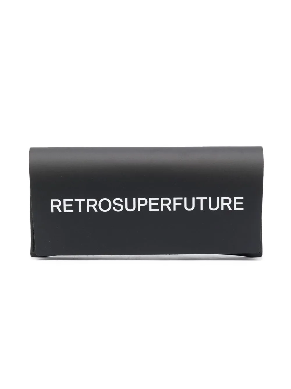 Retrosuperfuture Oval Frame Sunglasses In Black