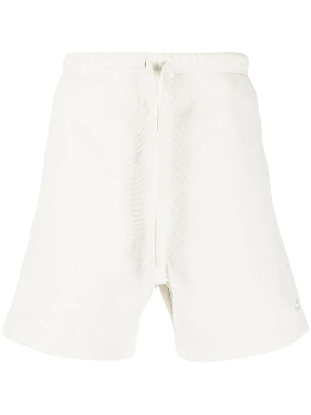 

adidas drawstring cotton track shorts - Neutrals