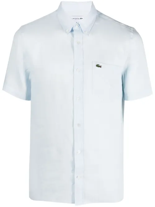 Chemise à logo brodé - Lacoste - Modalova