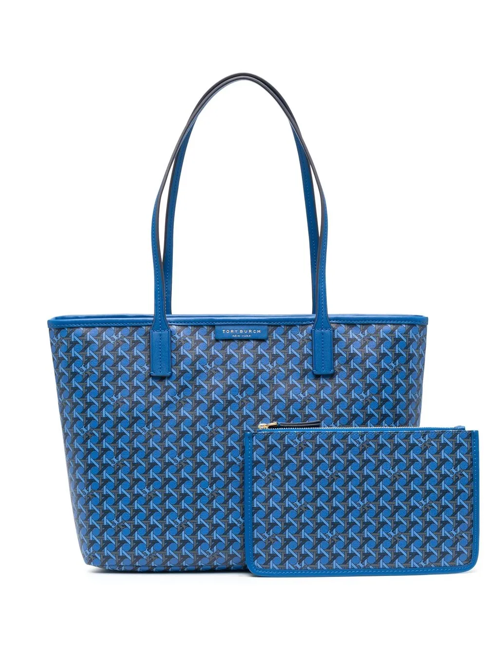 

Tory Burch basketweave-pattern tote bag - Blue