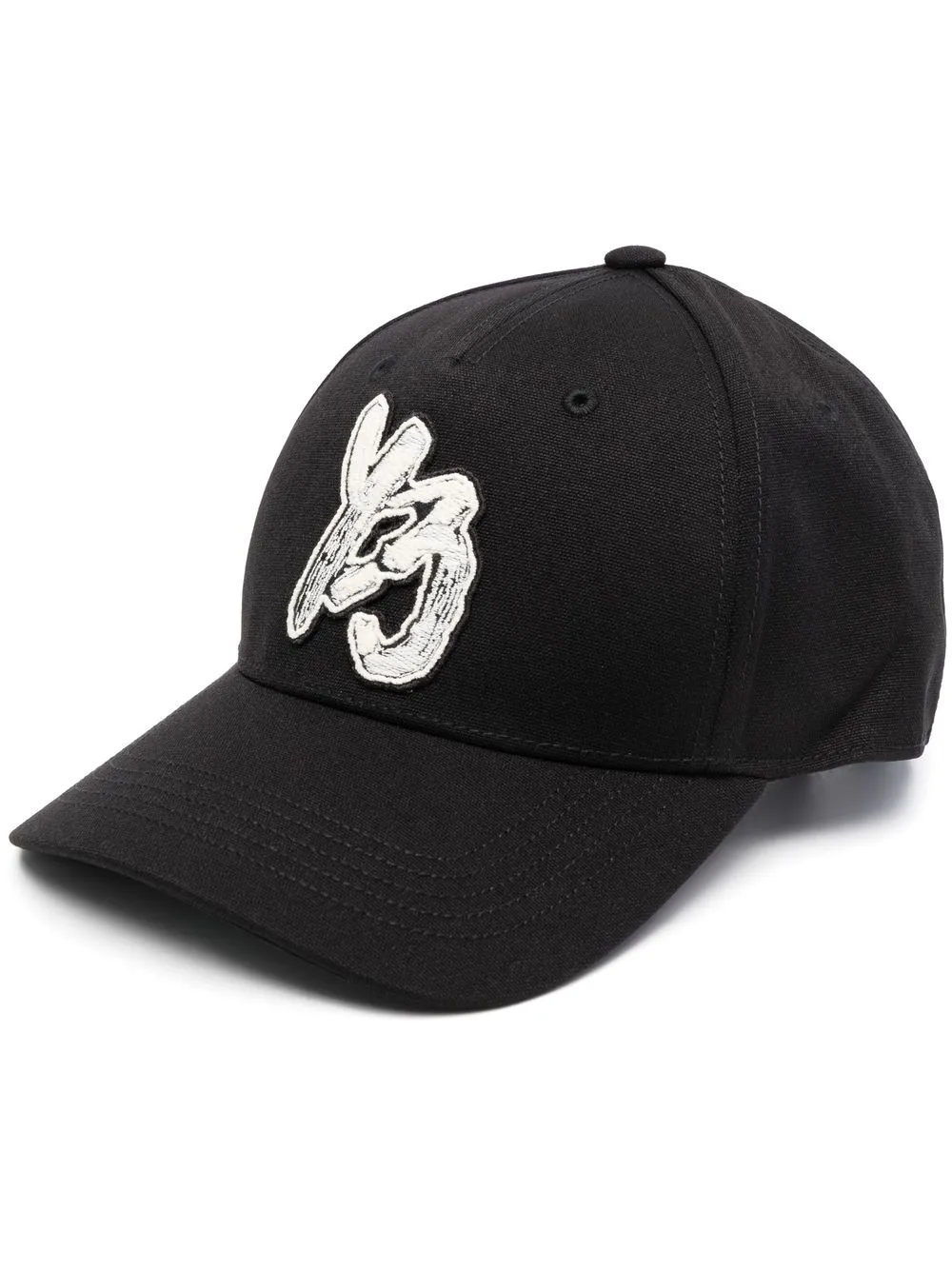 

Y-3 embroidered-logo baseball cap - Black