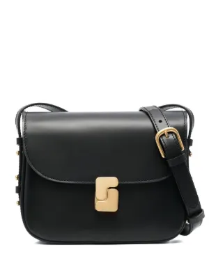 A.P.C. Grace Small Shoulder Bag | Black | FARFETCH