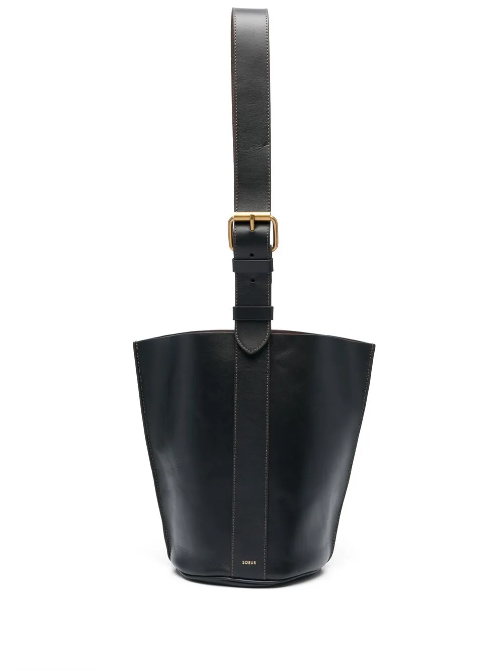 

Soeur leather bucket bag - Black