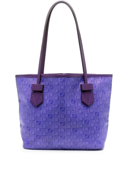 Sac cabas en cuir à logo imprimé - Moreau - Modalova