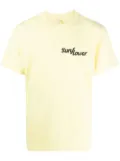 Sunflower pastel organic-cotton T-shirt - Yellow