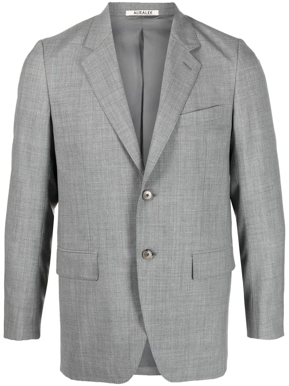 

Auralee single-breasted wool blazer - Grey