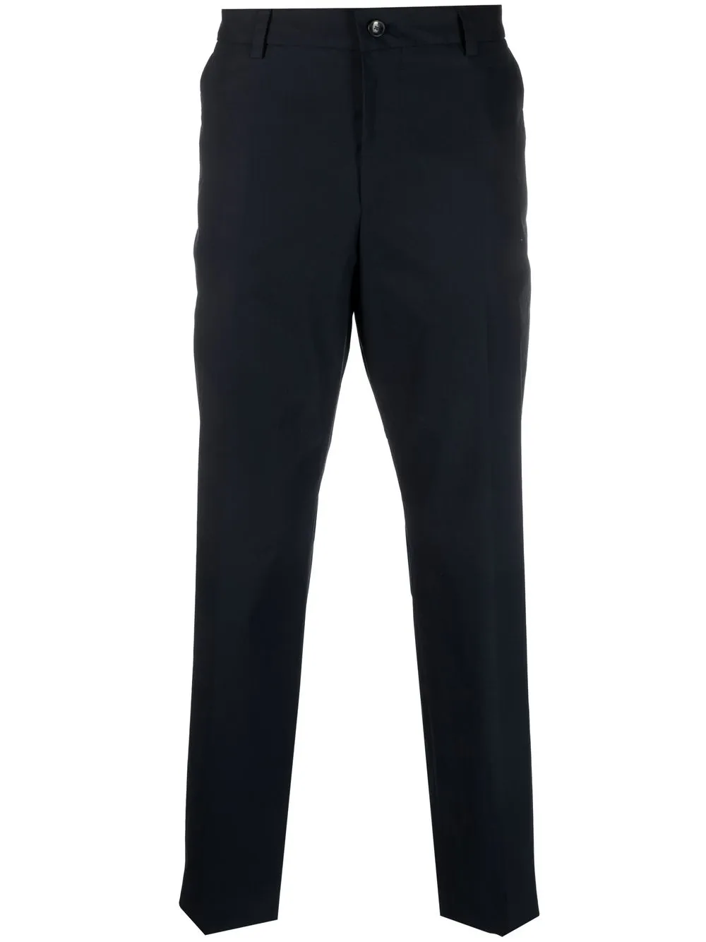 

BOSS straight-leg tailored trousers - Azul