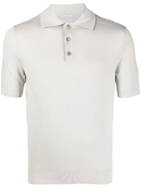 Malo short-sleeve cotton polo shirt