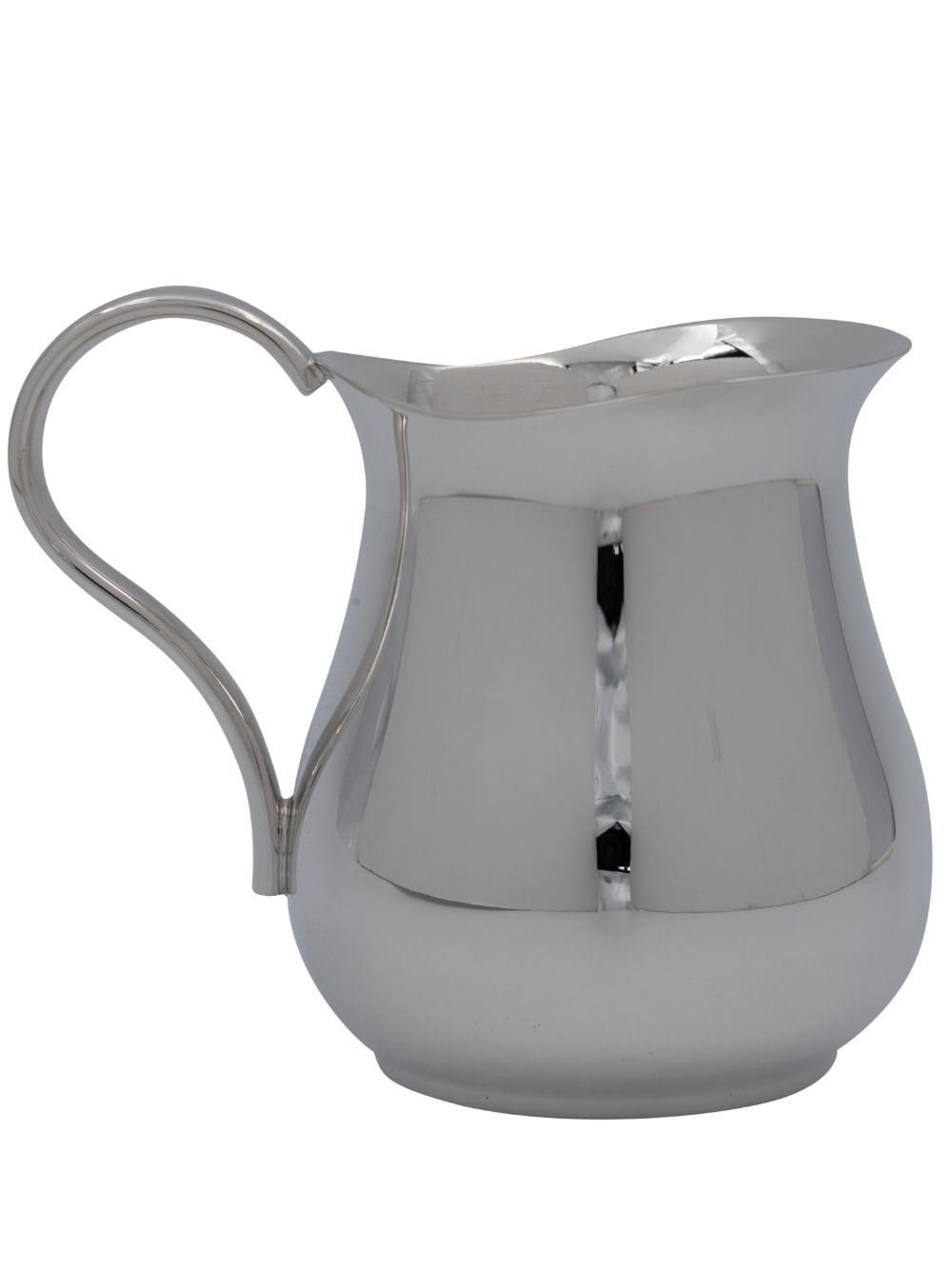 Christofle Large Albi Silver-plated Cream Pitcher In Silber