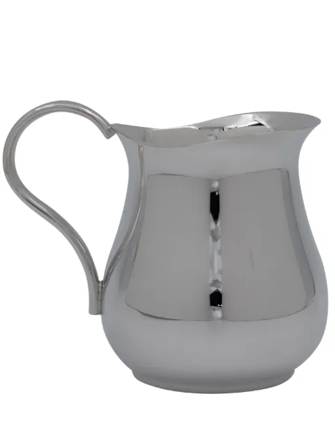 Christofle large Albi silver-plated cream pitcher