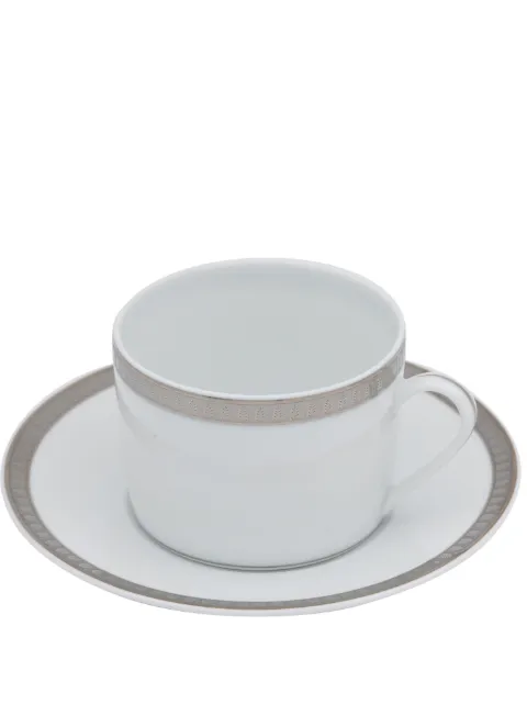 Christofle Malmaison Platine coffee cup and saucer
