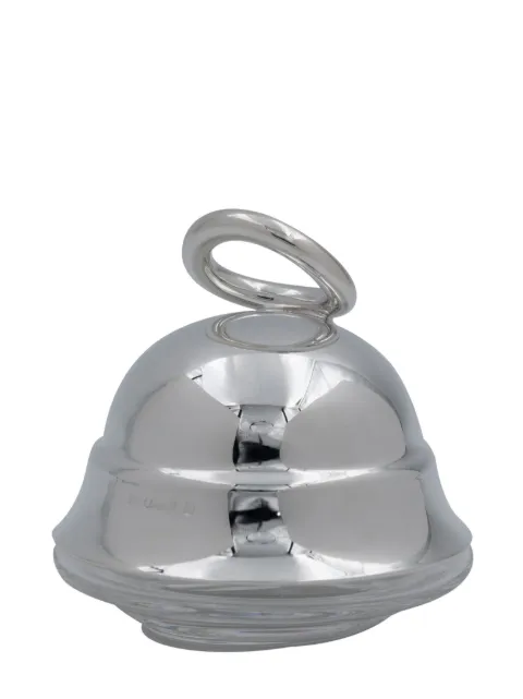Christofle Vertigo silver-plated individual butter dish 