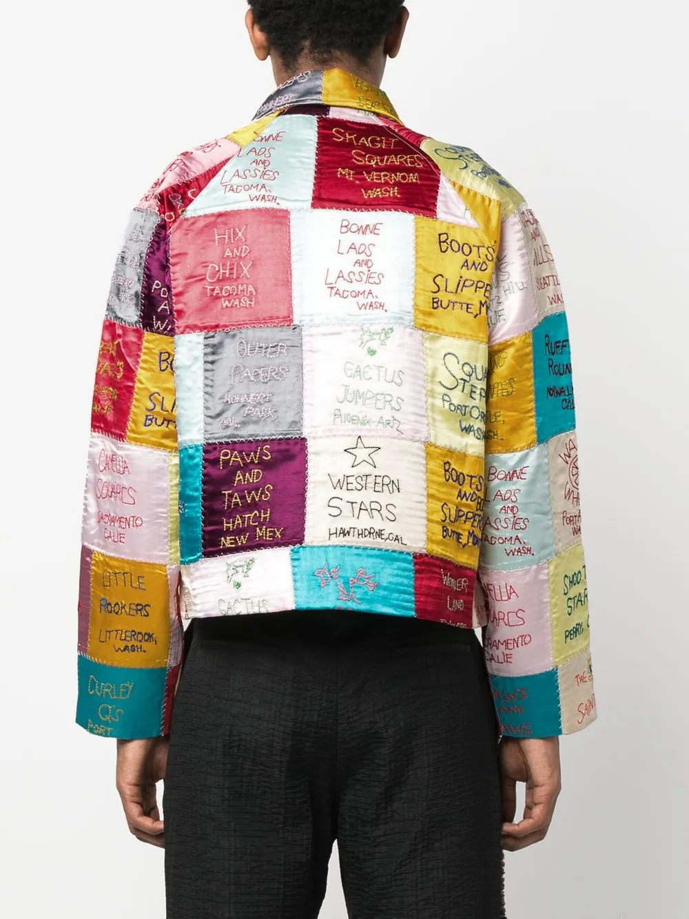 BODE classiccollar Embroidered Jacket Farfetch