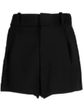 AREA crystal-embellished cut-out shorts - Black