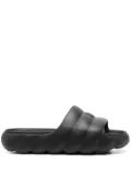 Moncler Lilo quilted slides - Black