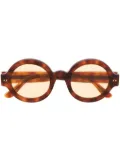 Marni Eyewear x RSF Nakagin Tower tinted sunglasses - Brown