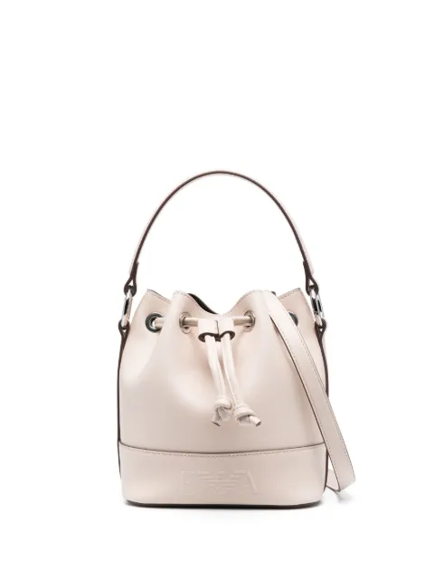 Emporio Armani drawstring medium bucket bag