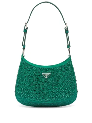 Prada nylon bag on sale green