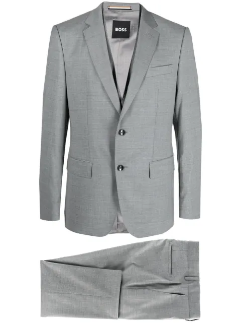 BOSS single-breasted three-piece suit