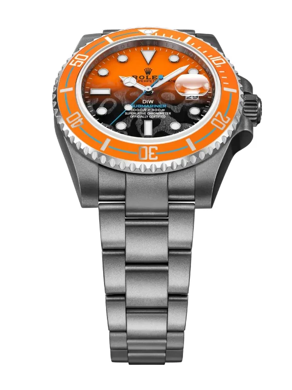 DiW Designa Individual Watches Submariner Persimmon 41mm Farfetch