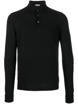 SAINT LAURENT ブラック ポロシャツ M Saint Laurent ポロシャツ | ブラック | FARFETCH JP
