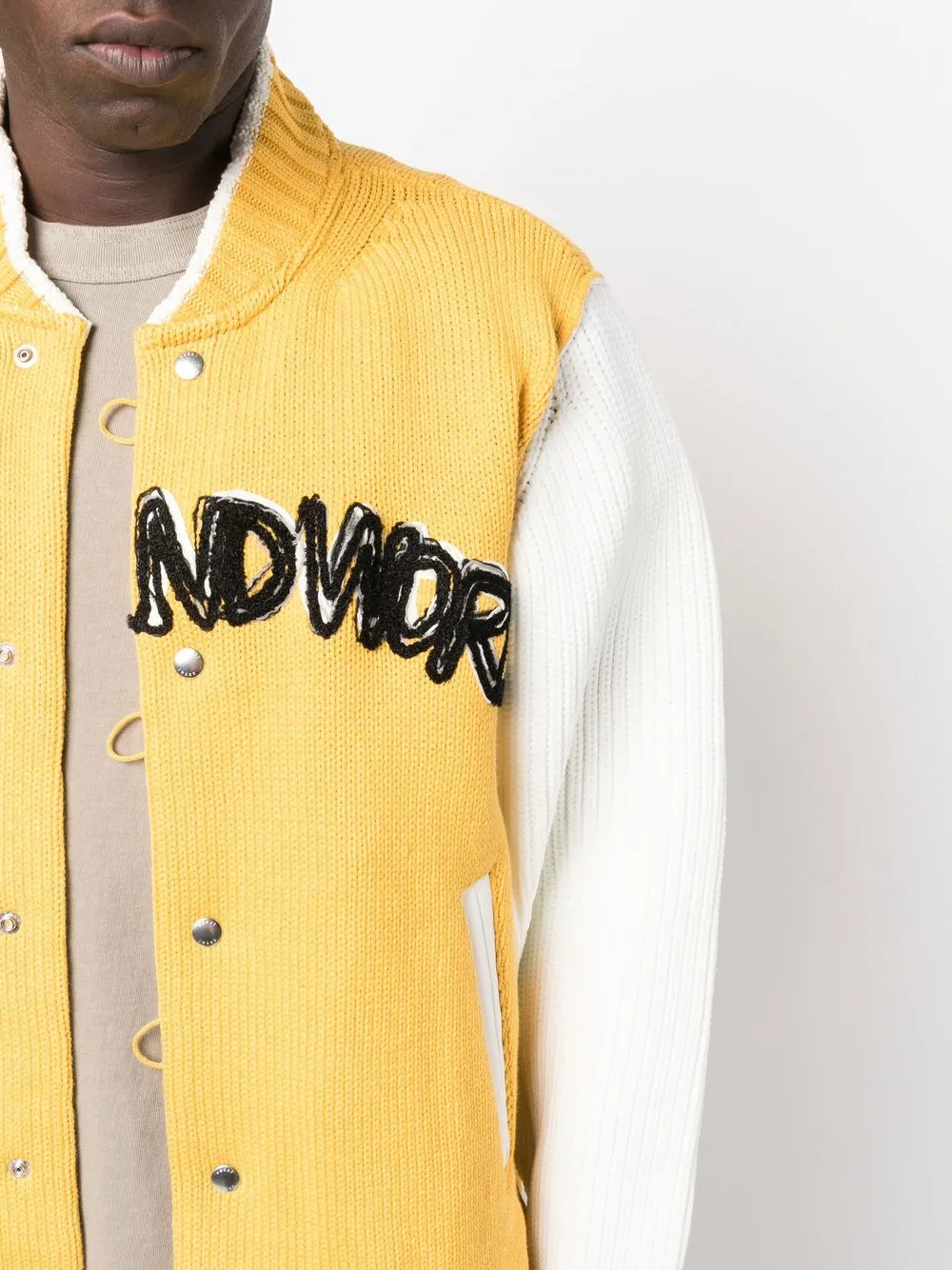 Sacai Knitted Bomber Jacket Farfetch sacai-knitted-bomber-jacket-farfetch