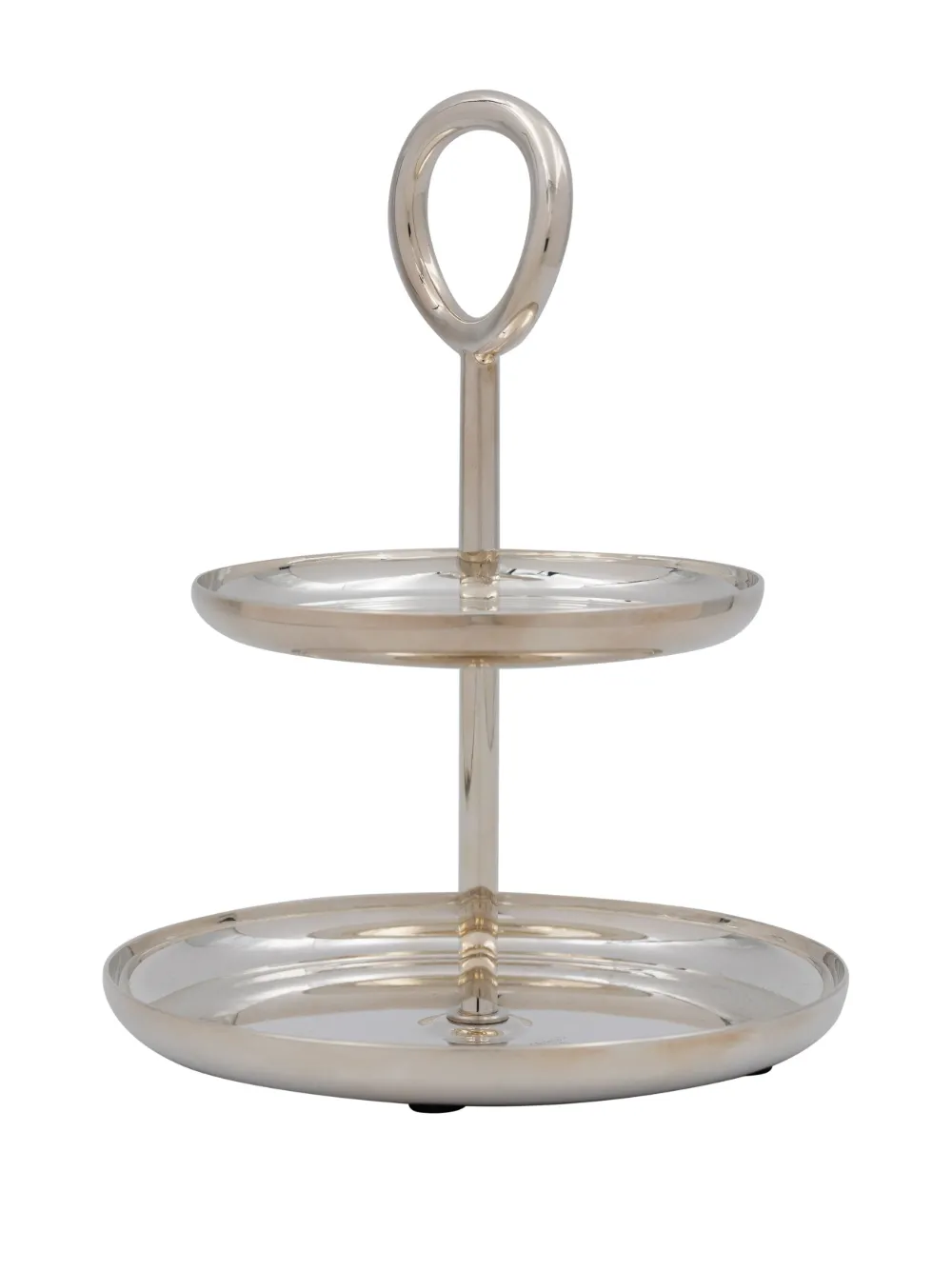 Christofle Vertigo Pastry Stand In Silver