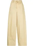 Moncler high-waist tapered trousers - Neutrals