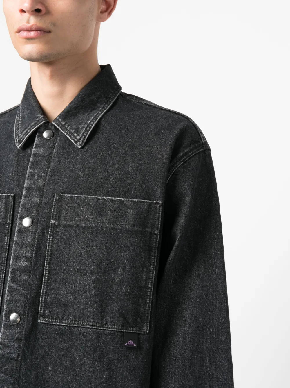 OAMC Falesia Faded Denim Shirt - Farfetch