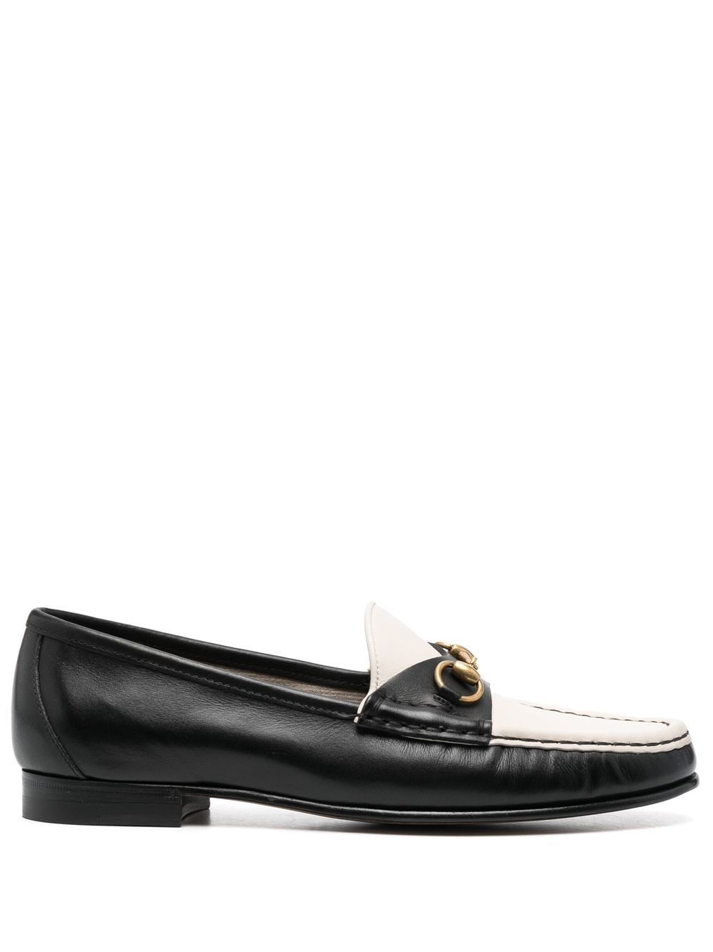 Shop Gucci Horsebit-detail Loafers In Schwarz